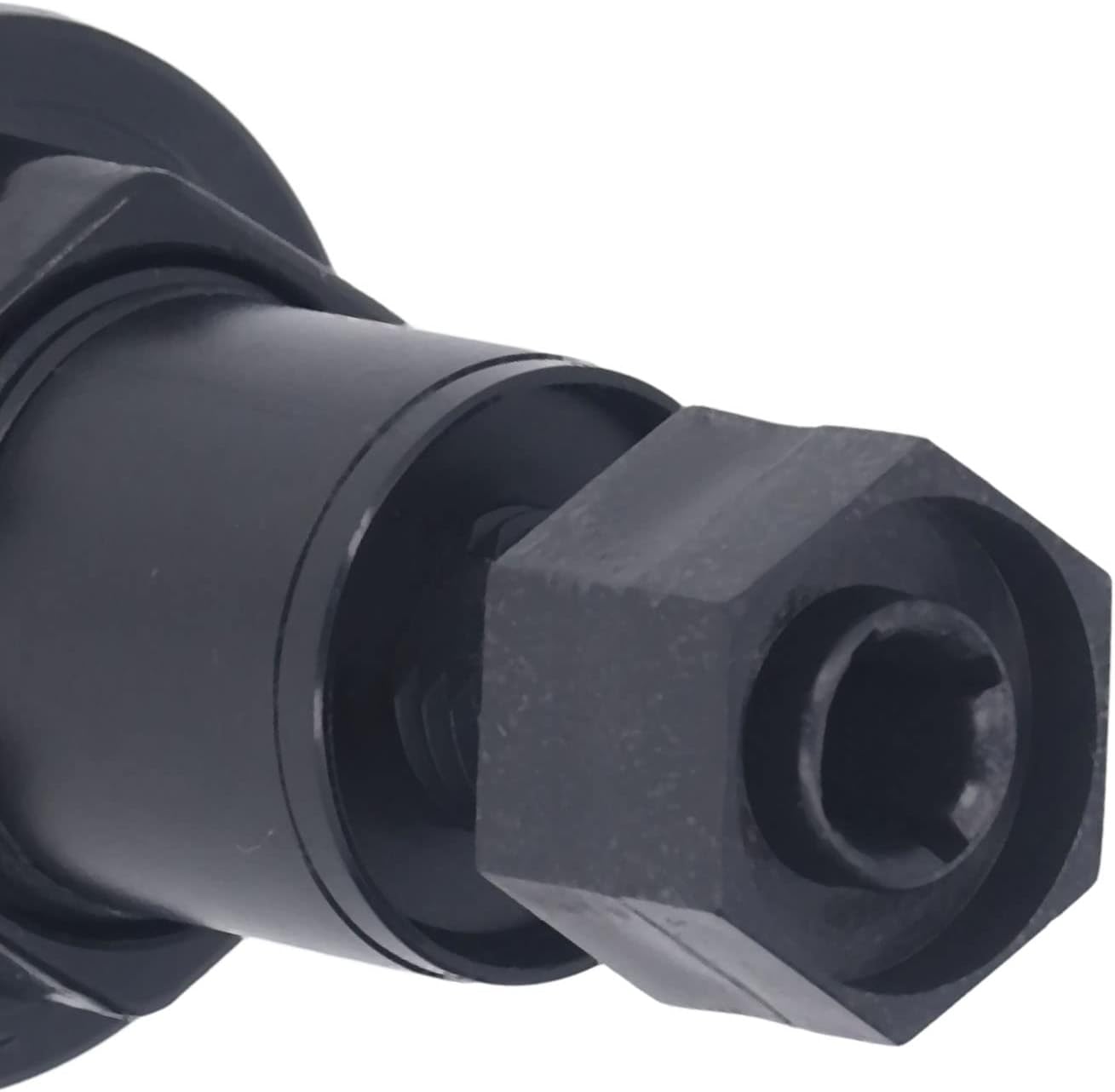 Kit de manguera de interruptor de aire para bañera neumática de 0.984 in, botón de arranque de repuesto de acero inoxidable, ABS 1,5 M, eliminación