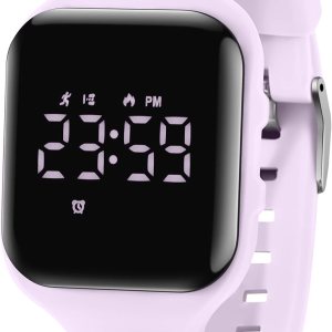 NN BEN NEVIS Reloj digital para niños y niñas, reloj deportivo con rastreador de fitness, reloj despertador, cronómetro, sin aplicación y resistente NN BEN NEVIS Reloj digital para niños y niñas, reloj deportivo con rastreador de fitness, reloj despertador, cronómetro, sin aplicación y resistente