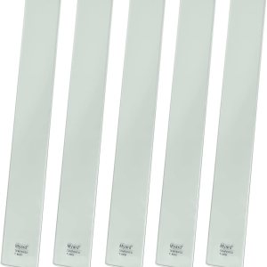 Scenic Frontier Balaustres de vidrio transparente templado para terraza, patio, valla, barandilla de madera o aluminio (longitud 26 pulgadas, Scenic Frontier Balaustres de vidrio transparente templado para terraza, patio, valla, barandilla de madera o aluminio (longitud 26 pulgadas,