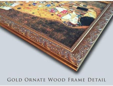 ArtDirect Johannes Frederik Engelbert ten Klooster 18×9 Gold Ornate Frame and Double Matted Museum Art Print Titled Estuary N. N. Guinea