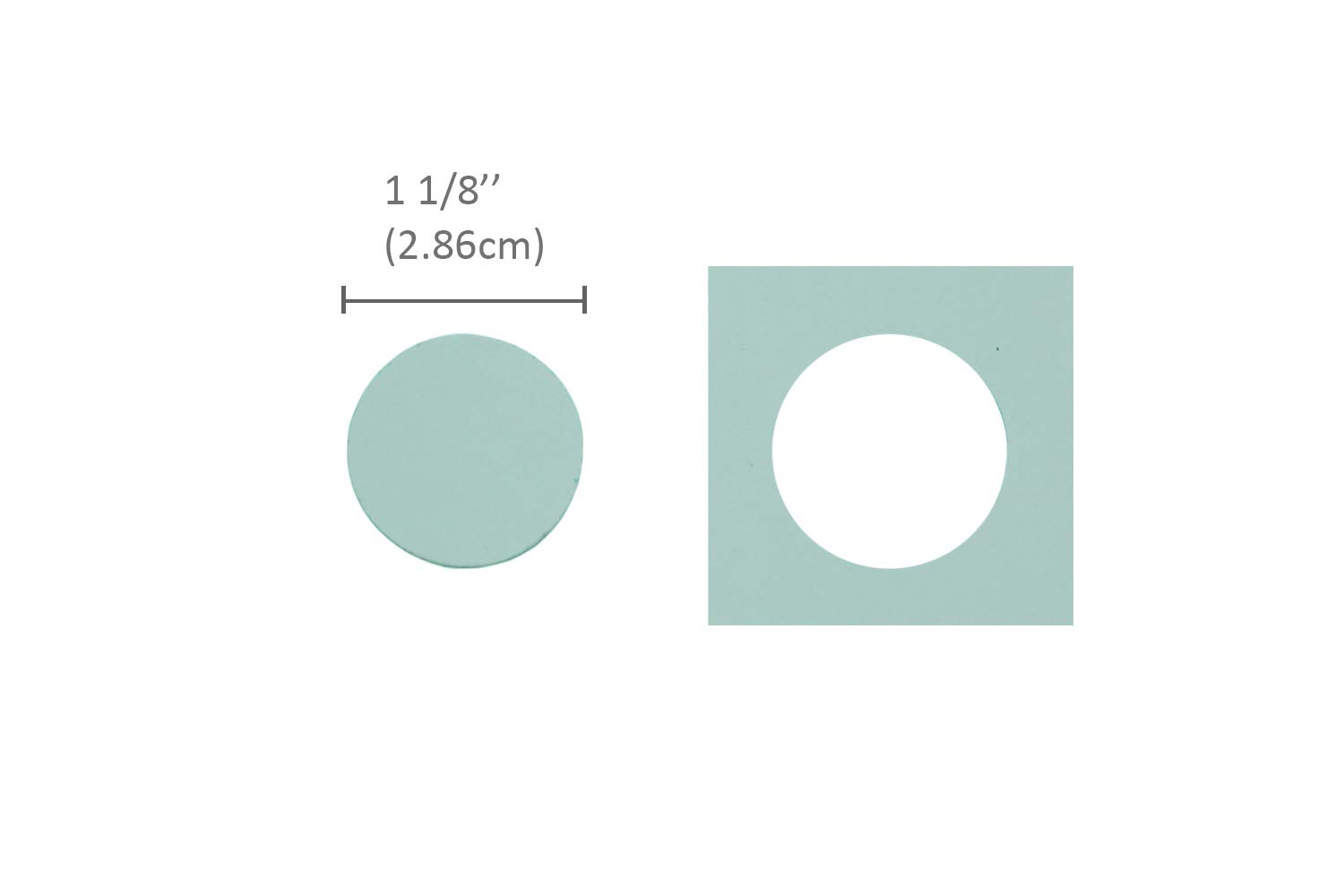 Bira Craft – Perforadora circular de 1 18 pulgadas con 2 palancas para manualidades de papel, álbumes de recortes
