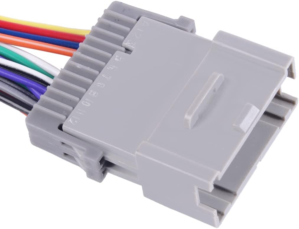 Reemplazo para GM Chevy Silverado, Chevrolet Suburban, GMC Sierra, Buick, Pontiac, Hummer Aftermarket Stereo Radio Cable Arnés Adaptador
