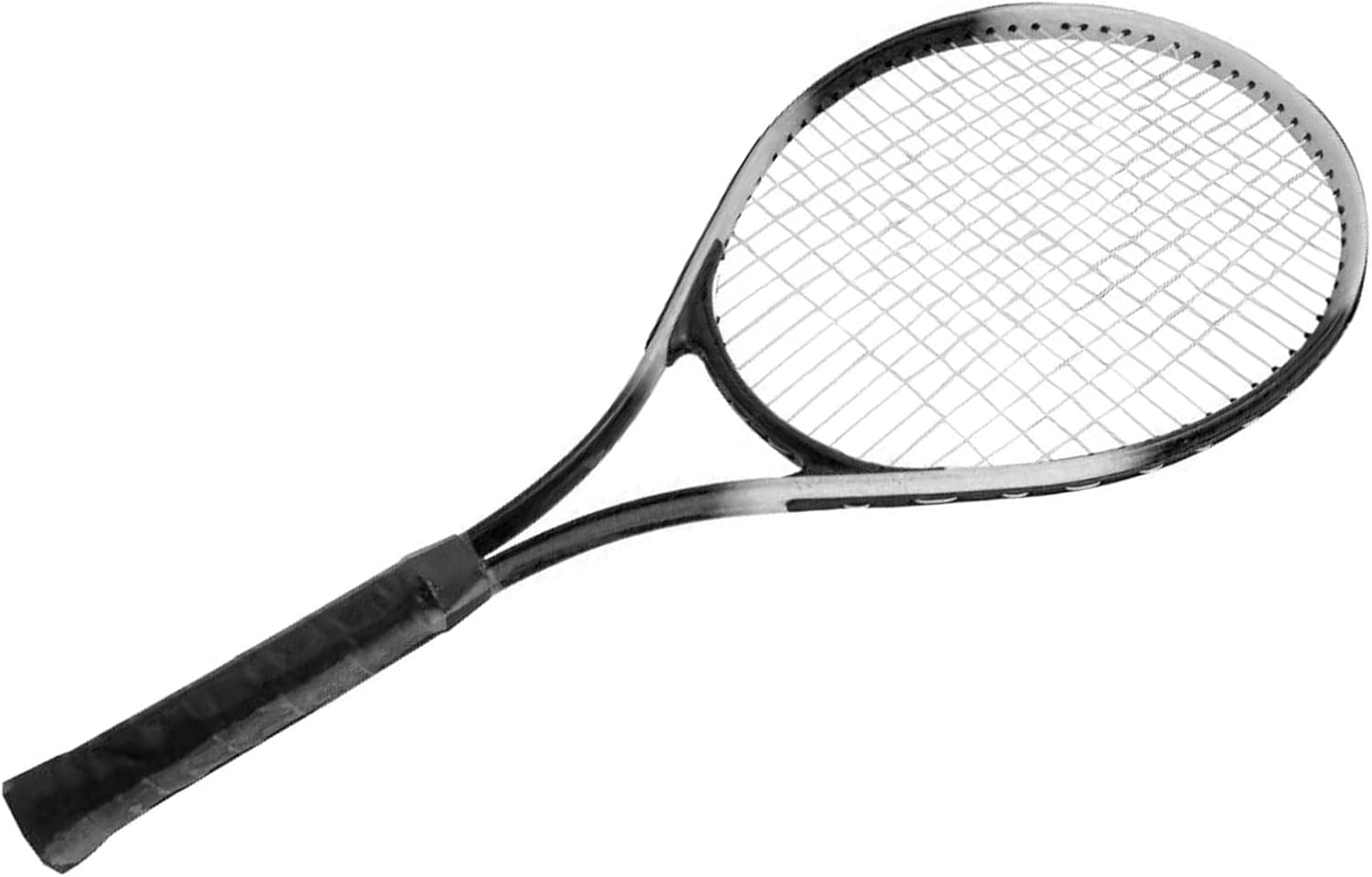 Racque de tenis para principiantes de 27 pulgadas para adultos, juego de raqueta individual ligera para mujeres y hombres con bolsa de transporte