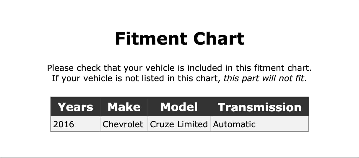 Left Differential Pinion Repair Sleeve Compatible With Chevrolet Cruze Limited Automatic Transmission 2016 PC-234740