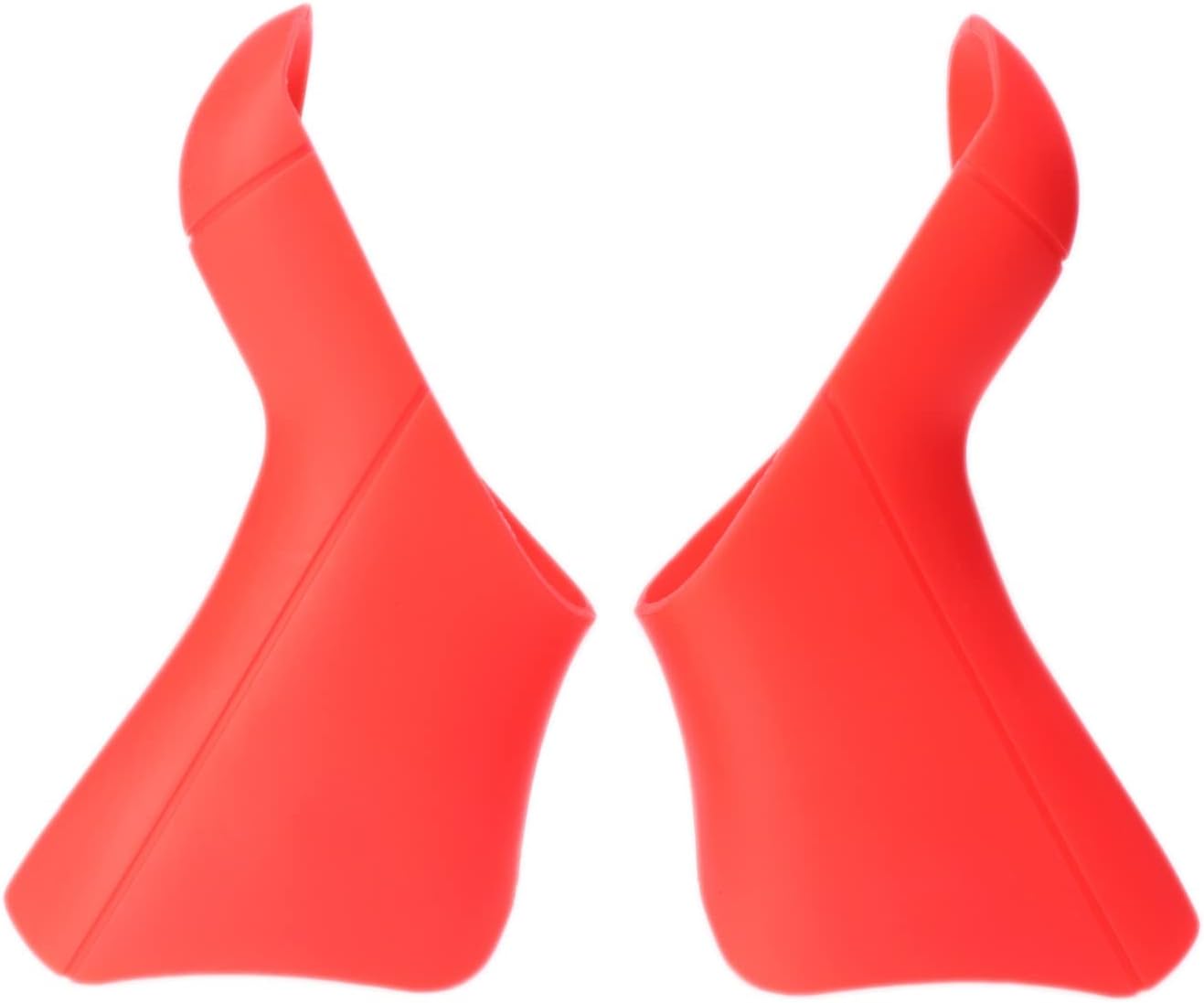 Bike Grips – Palancas de palanca compatibles con Shimano Ultegra ST-2400-LST-3500-R Shift, par de rojo