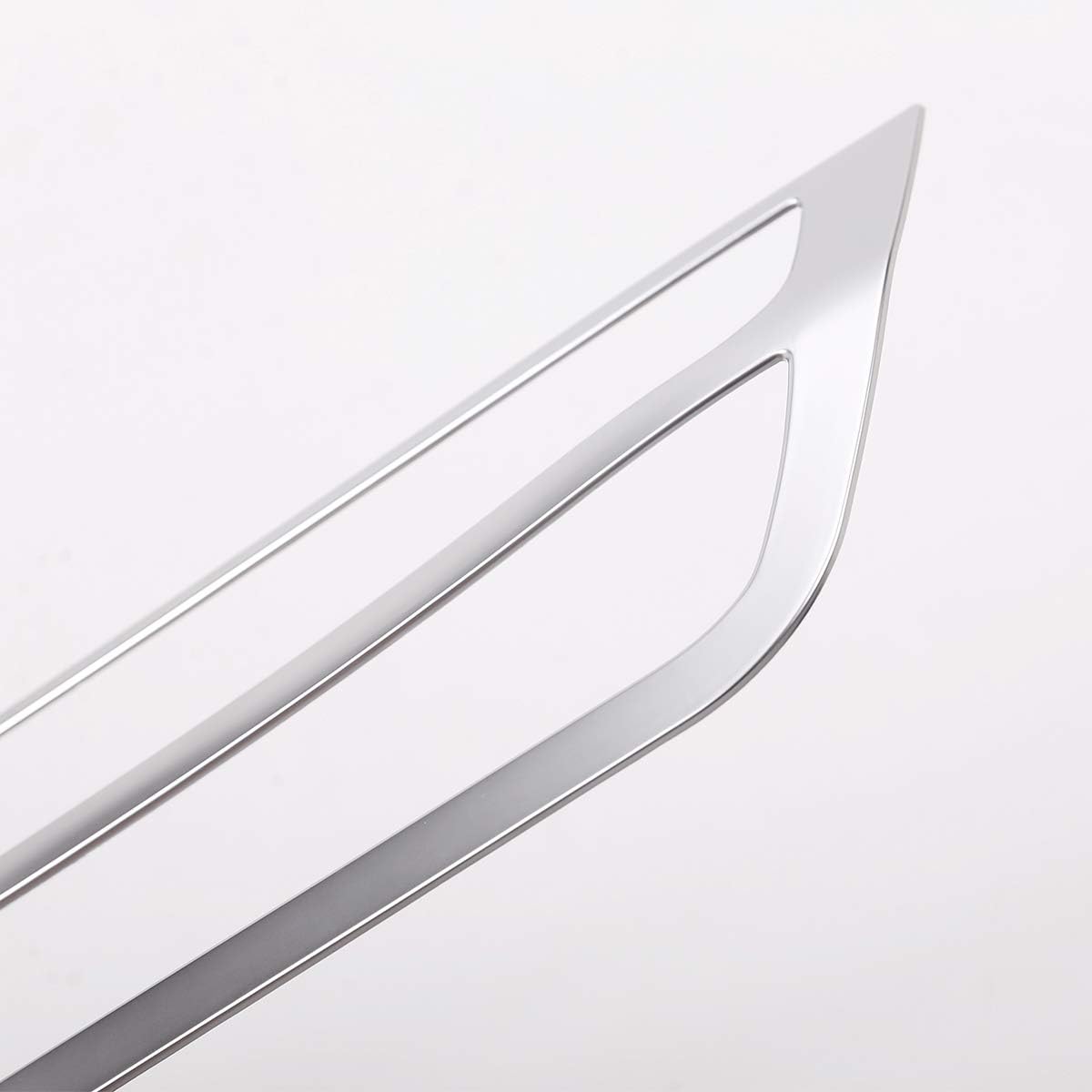 YIWANG Marco de decoración de consola central de automóvil ABS cromado para BMW X3 G01 X4 G02 2018-2020 Accesorios de automóvil (plata)