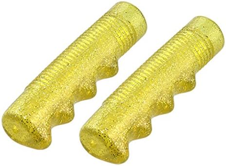 Lowrider – Puños para bicicleta, color amarillo brillante
