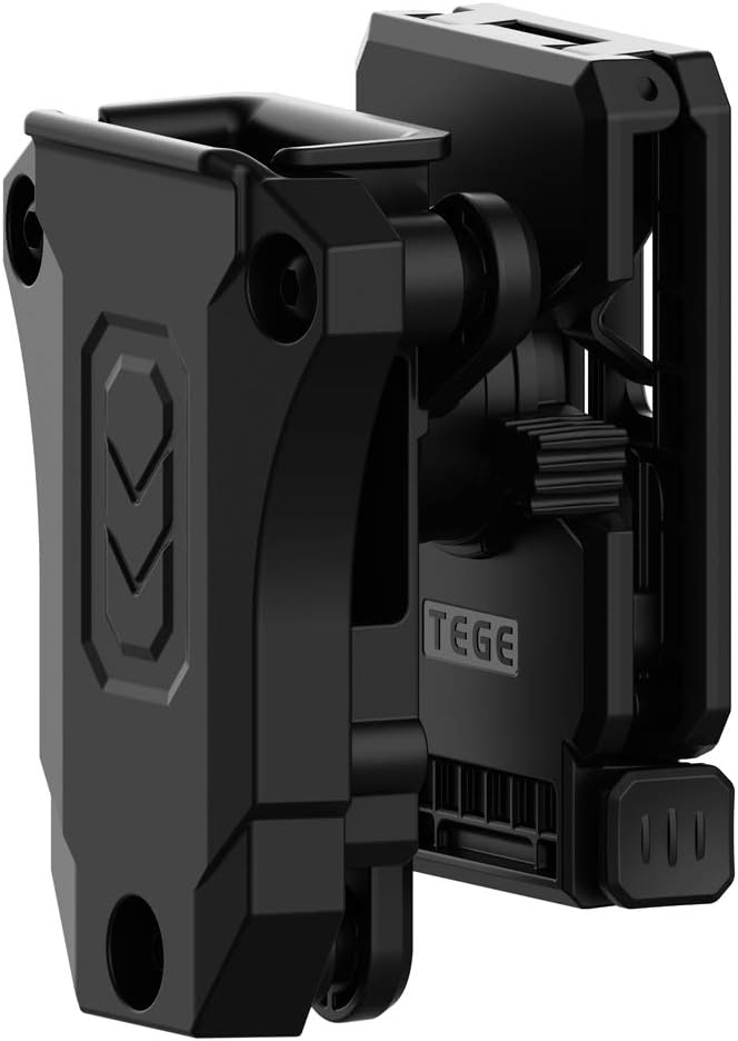 Bolsa de revista individual, universal 0.354 in .40 Mag Holder Double Stack Mag. Funda de paleta 1911 de una sola pila. Bolsa para cinturón con Adj.