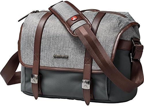 Manfrotto MB LF-WN-MS – Bolsa tipo mensajero para CSC Lifestyle Windsor S, color gris