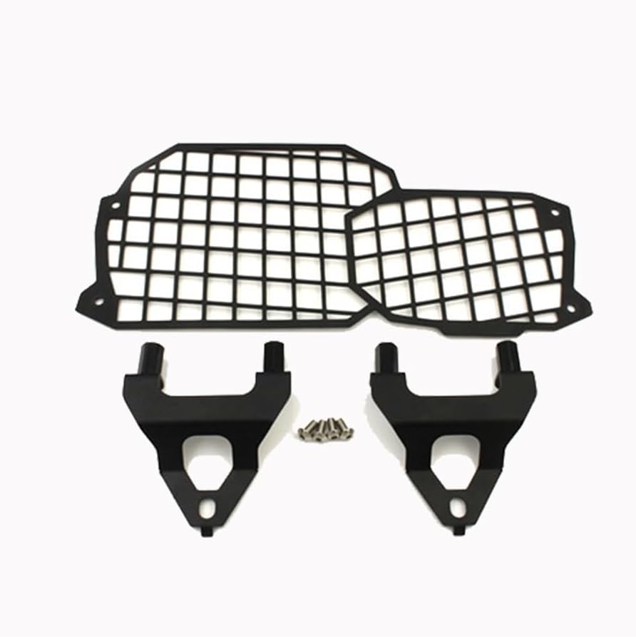 for BMW F800GS F700GS F650GS Adventure F 800700650 GS CNC Motorcycle Accessories Headlight Grille Protective Cover Shield (Color  Black)