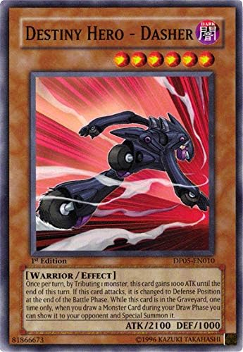 Yu-Gi-Oh! – Destiny Hero – Dasher – DP05-EN010 – Common – Unlimited Edition – Duelist Pack 5 Aster Phoenix