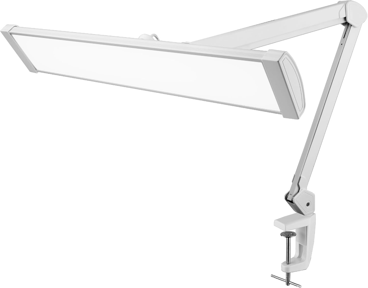 AZARPIXEL Lámpara de escritorio LED profesional de 2,300 lúmenes, potente y superbrillante, brillo y color ajustable, luz de tarea para el hogar,