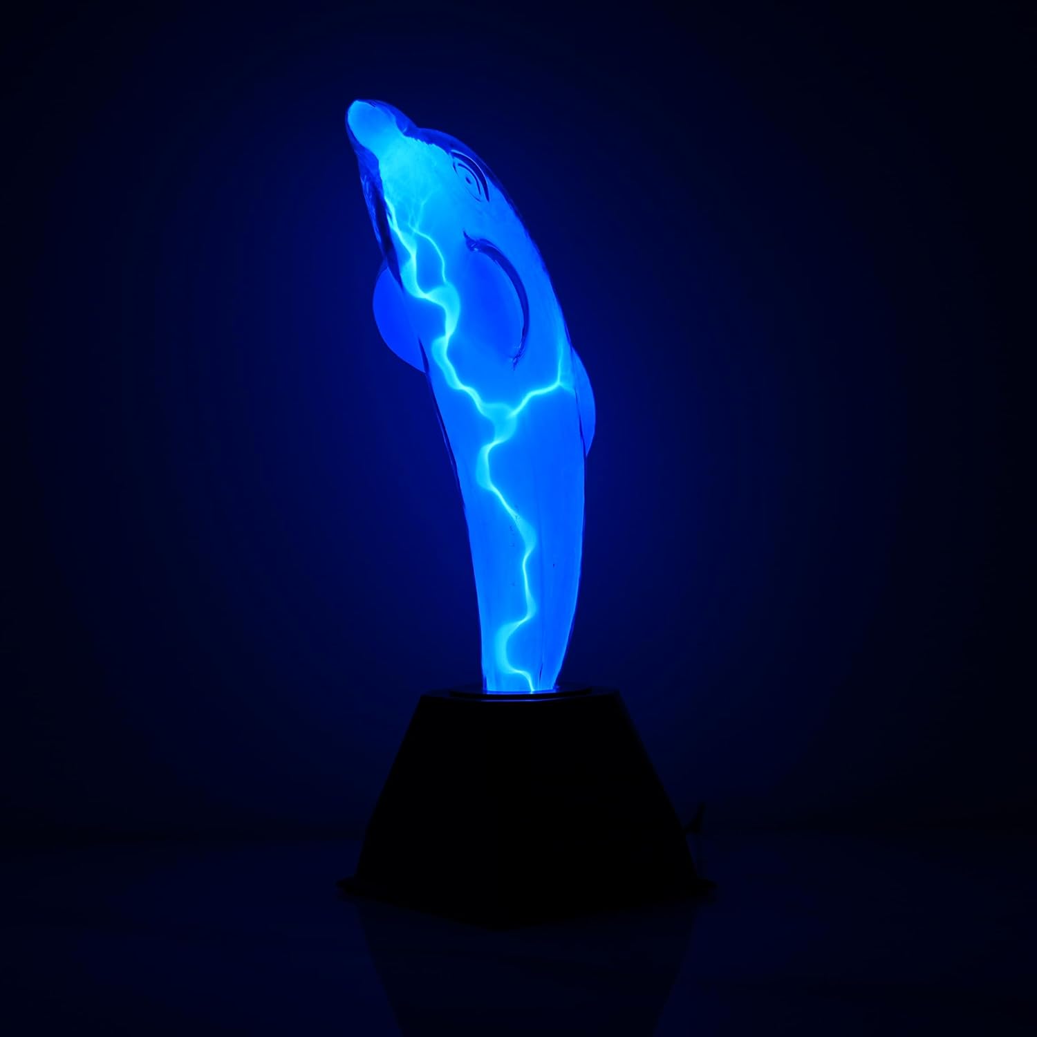 Lámpara de plasma Dolphin, disco de plasma, bola de plasma, globo de plasma, regalos de educación científica, disco de plasma, respuesta de voz y