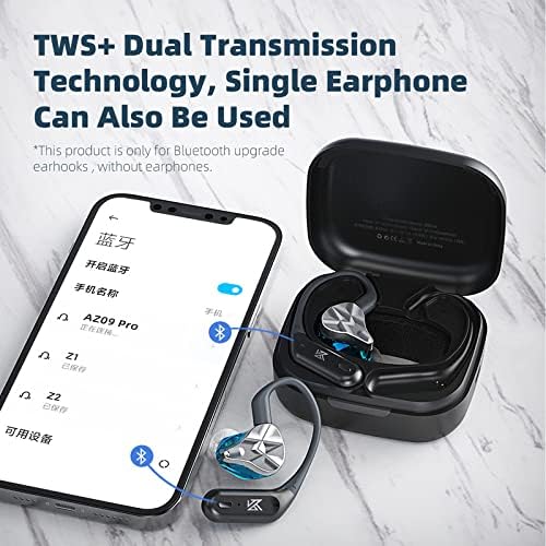KZ AZ09 Pro IEM – Adaptador Bluetooth para auriculares, módulo Bluetooth actualizado, cable de repuesto para ZS10Pro ZSNPro ZAS Zax, conector de 2