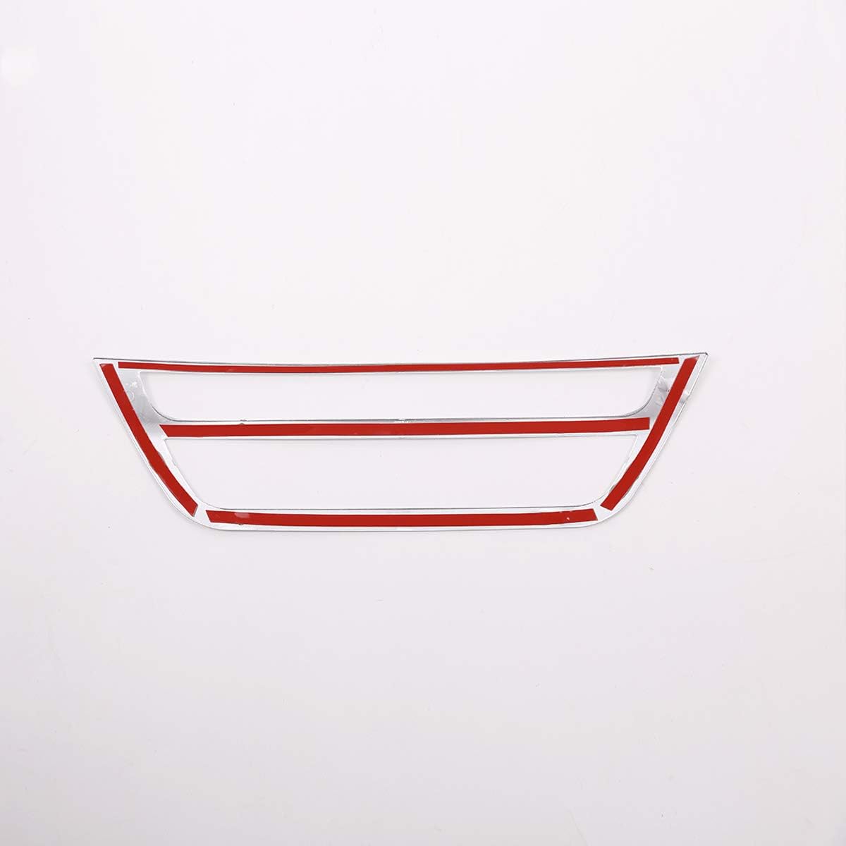 YIWANG Marco de decoración de consola central de automóvil ABS cromado para BMW X3 G01 X4 G02 2018-2020 Accesorios de automóvil (plata)