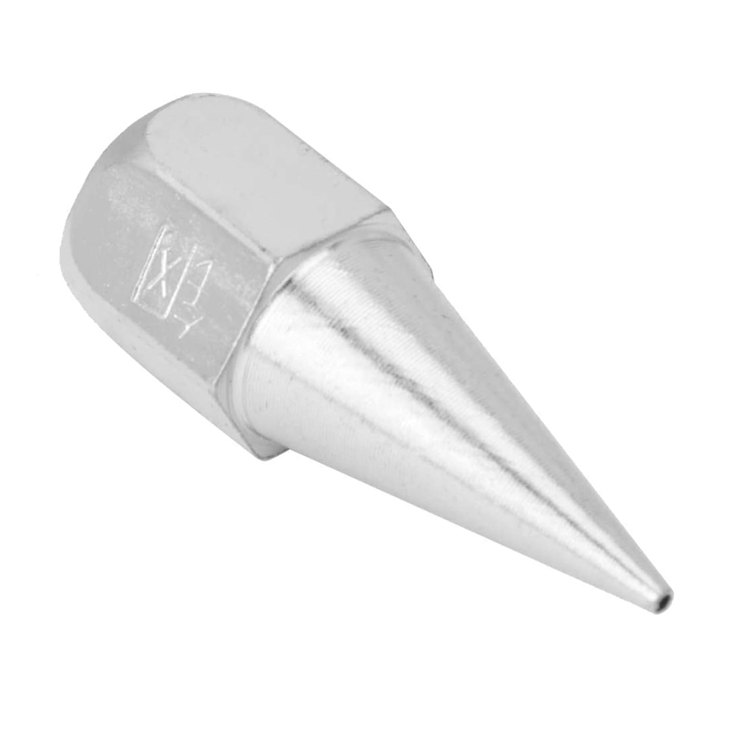 Fydun Grease Gun Nozzle Tip, 5PCS Metal Replacement Grease Tip Nozzle Fitting Nipple Grease Gun Lubrication Accessories