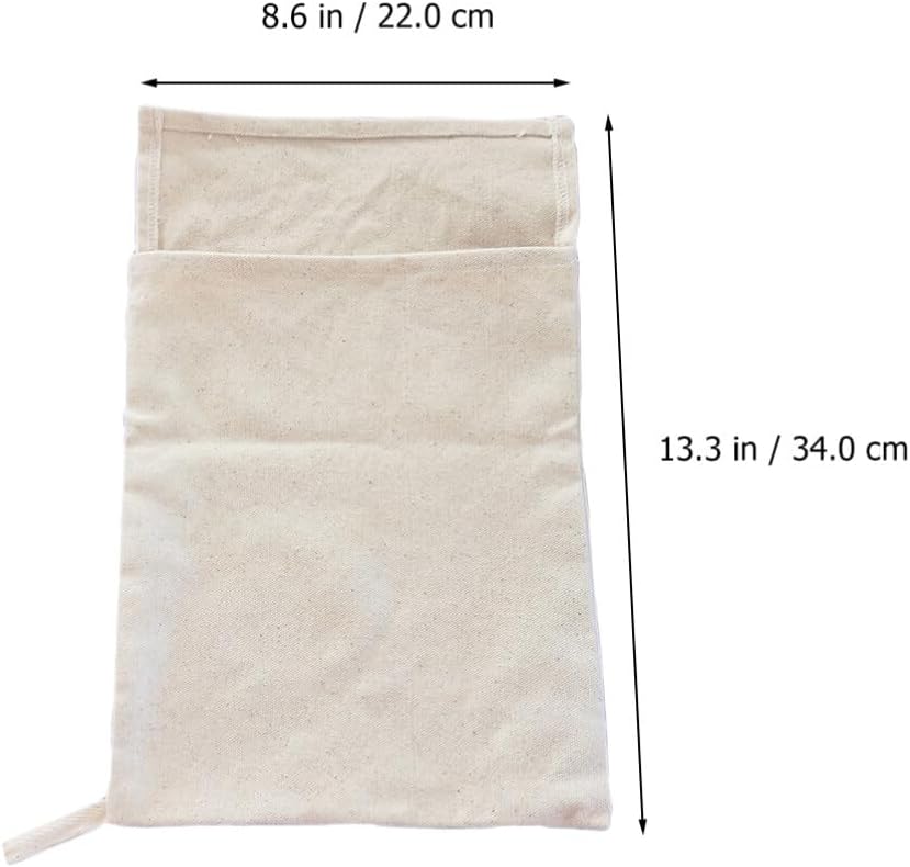 Luxshiny Bolsa de hielo de lona Bolsa de hielo triturada Bolsa de lona reutilizable Bolsa de lona Tienda de hielo seco para bebidas, herramientas de