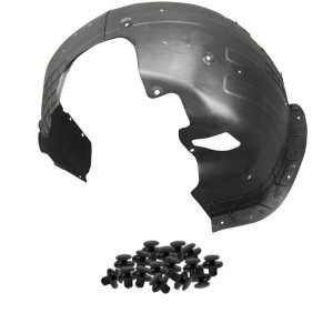 Parts N Go Forro de guardabarros con clips para Accent Sedan 2018-2021 delantero izquierdo lado del conductor HY1248170 86811J0000 Parts N Go Forro de guardabarros con clips para Accent Sedan 2018-2021 delantero izquierdo lado del conductor HY1248170 86811J0000