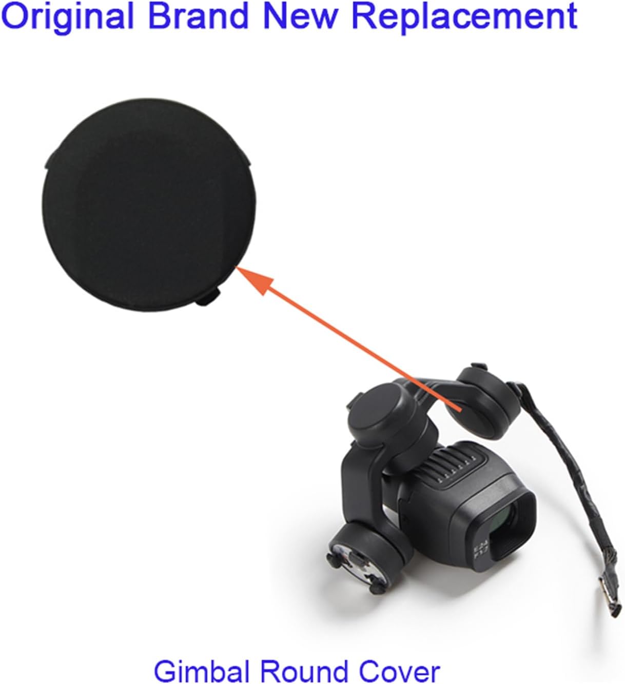 Piezas de repuesto para cardán Mini 3 Pro, piezas de reparación de tapas de soporte de brazo de guiñada para DJI Mini 3 Pro Drone