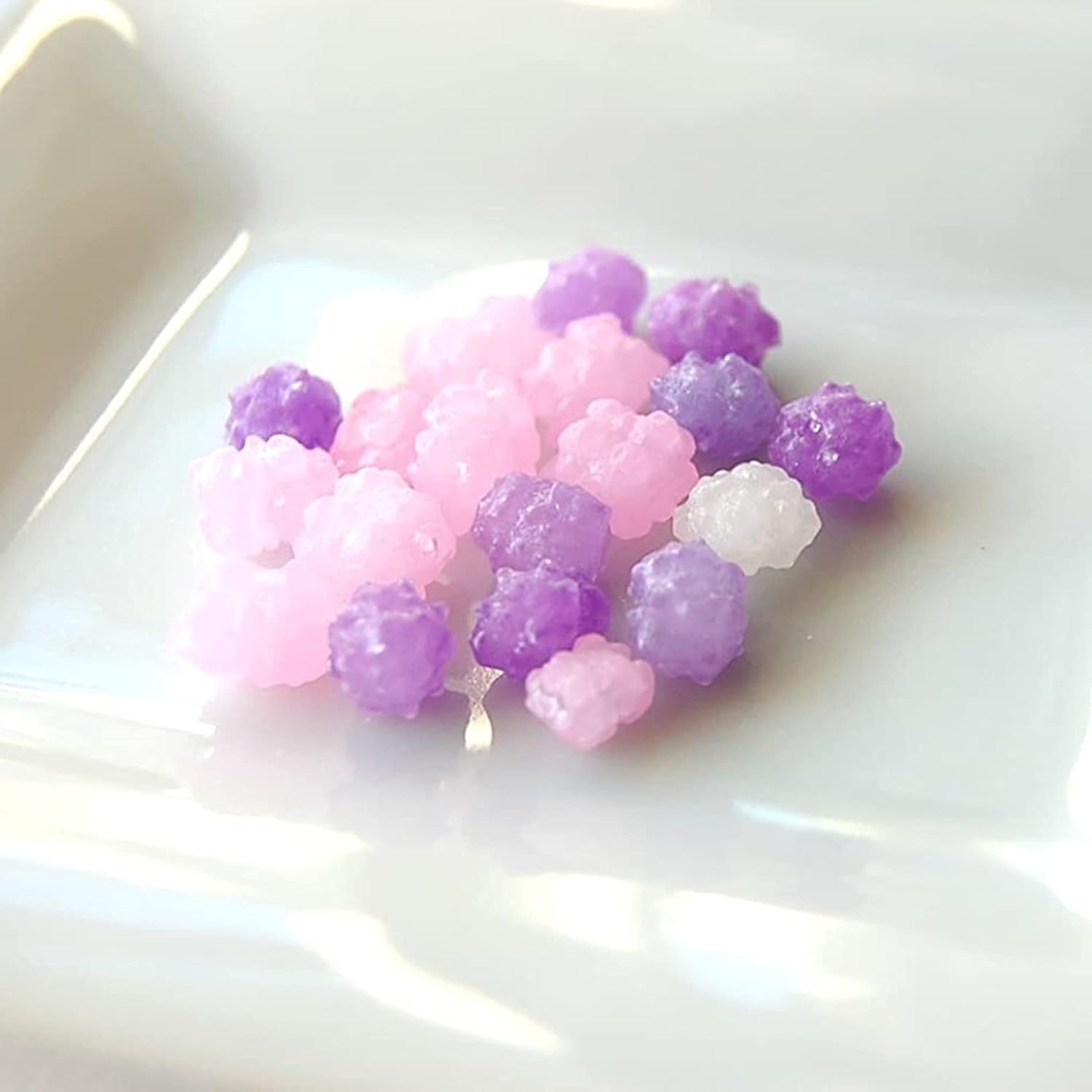 MARUTA Candy Konpeito, Hanatsume, caramelo de azúcar japonés, 0.2 onzas, 50 unidades, juego de 2