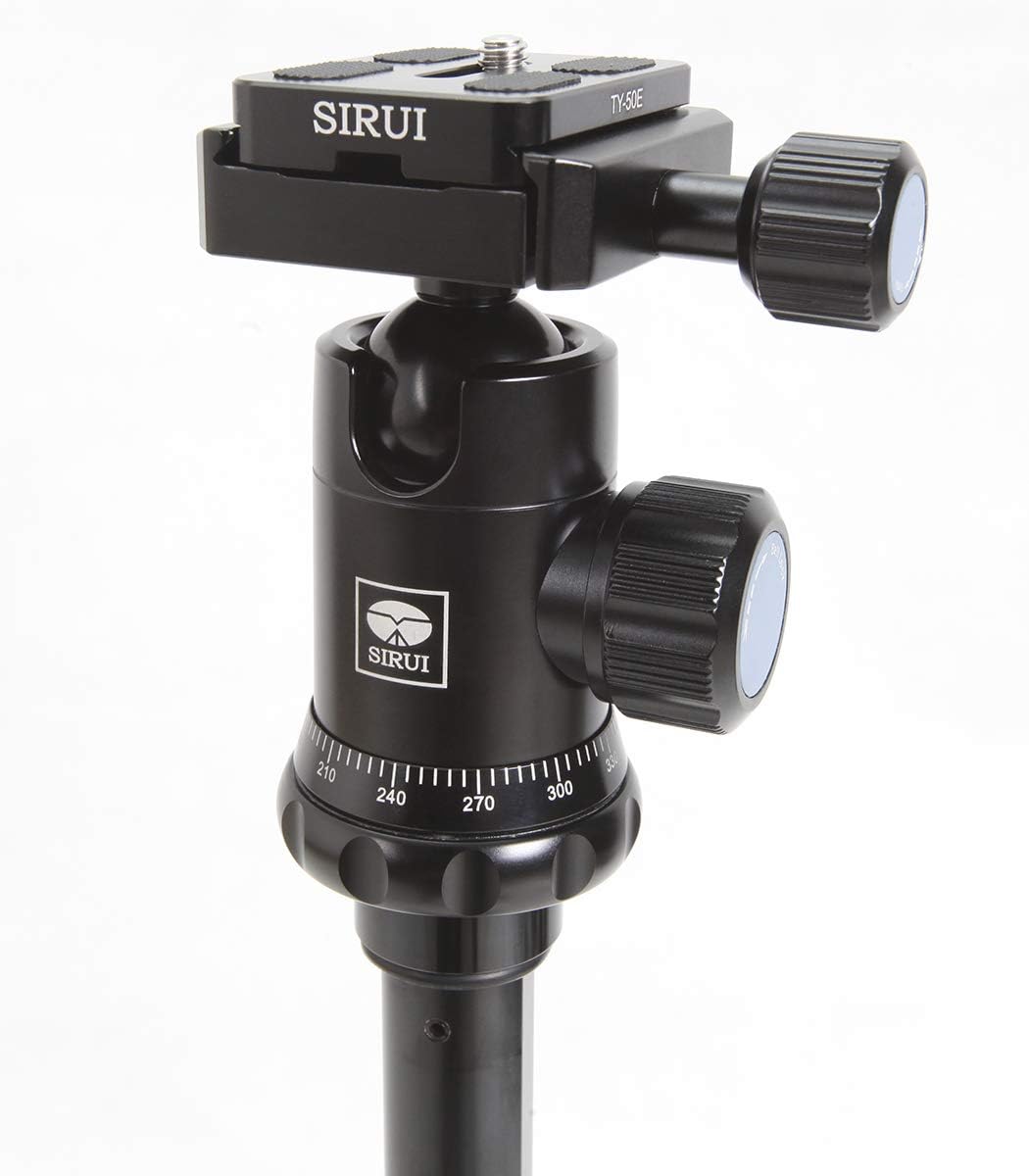 SIRUI Trípode de aluminio serie A con cabeza de bola serie Y (A-1005+Y-10)