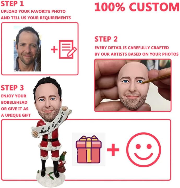 Mydedor – Figuras personalizadas de Bobble Heads, golfista masculino con camiseta de polo morado, muñeca personalizada, hecha a mano, regalo