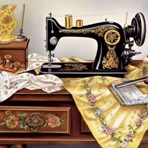 Jungobiu – Kits de pintura de diamantes 5D, máquina de coser, kits de mesa de arte de diamantes de imitación, pintura con diamantes, taladro redondo Jungobiu – Kits de pintura de diamantes 5D, máquina de coser, kits de mesa de arte de diamantes de imitación, pintura con diamantes, taladro redondo