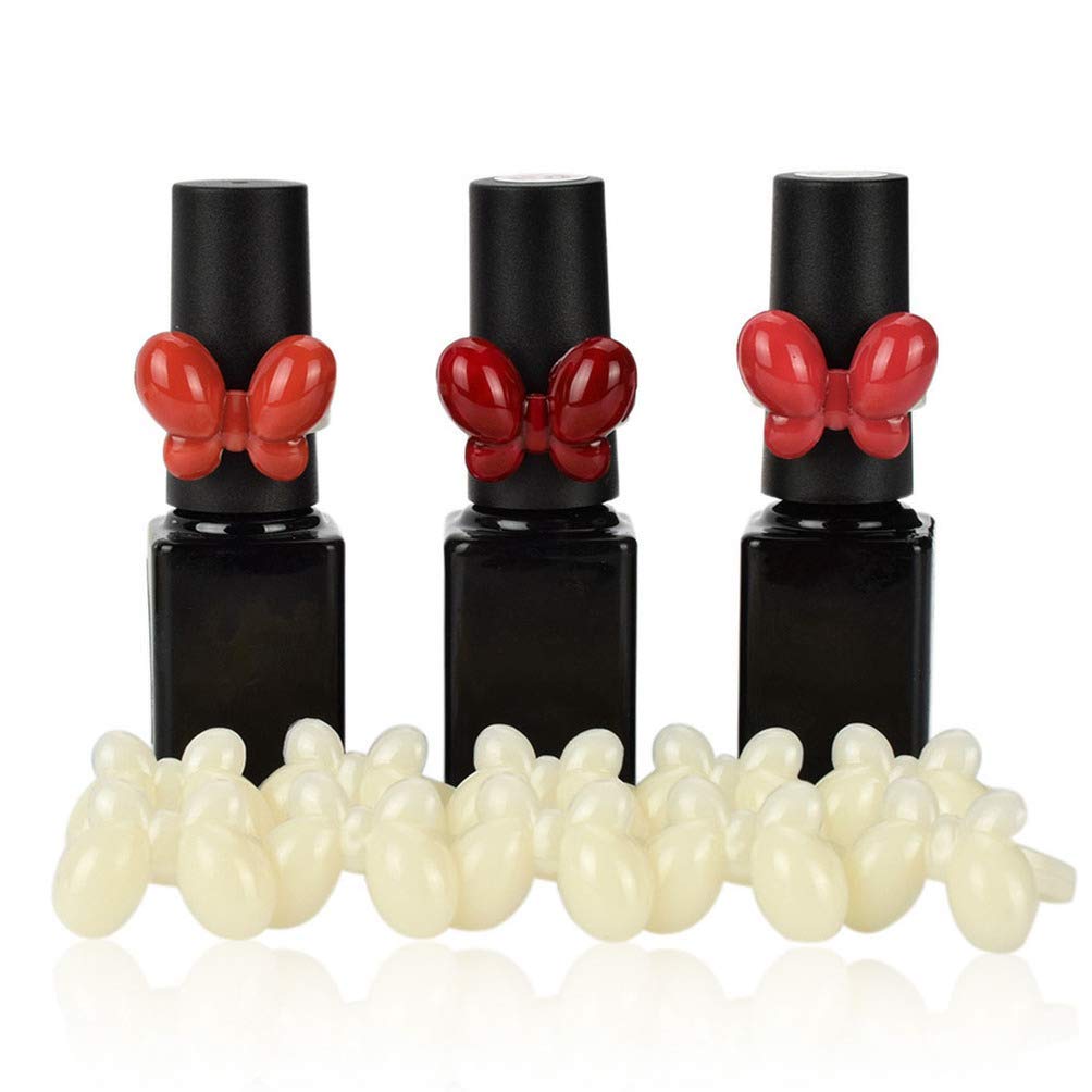 100 unidades de barras de uñas de gel, punta de manicura de mariposa para arte de uñas, herramienta de visualización de color (mariposa de color
