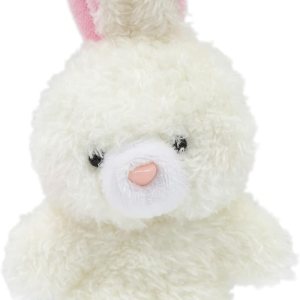 Llavero de peluche de conejito para niños con corazón de 5.5 pulgadas, mochila de peluche de conejo de peluche, bolso colgante de regalo para niñas, Llavero de peluche de conejito para niños con corazón de 5.5 pulgadas, mochila de peluche de conejo de peluche, bolso colgante de regalo para niñas,