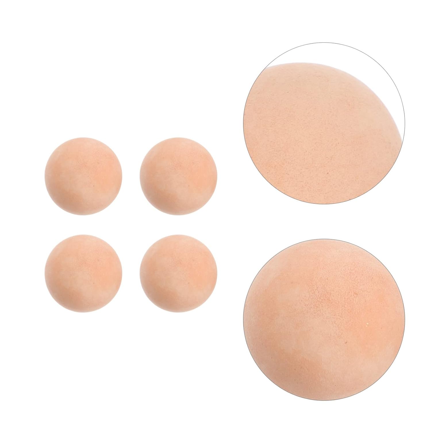 SOLUSTRE Bola de rodillo de piedra volcánica, 4 unidades, bola de piedra volcánica, bola de absorción de aceite facial, bola de reemplazo de aceite
