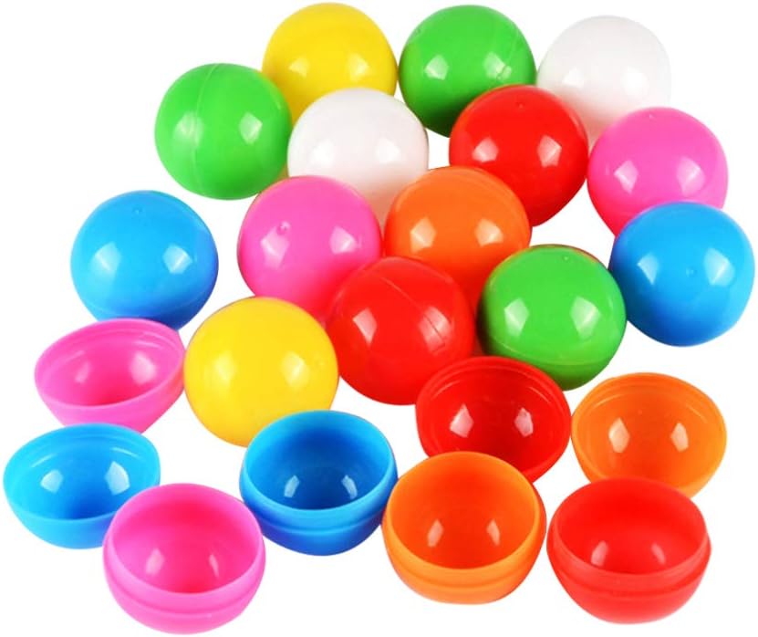Vaguelly 100 bolas de pingpong de colores, bolas de bingo, bolas numeradas para decoración del hogar, juguetes para niños, bola de caramelo en