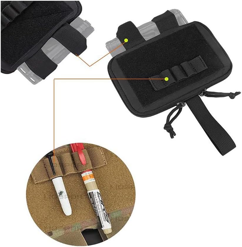 Hdlsina Kits tácticos de primeros auxilios cinturón bolsa médica administrador EMT ayuda emergencia trauma bolsa organizador torniquete titular