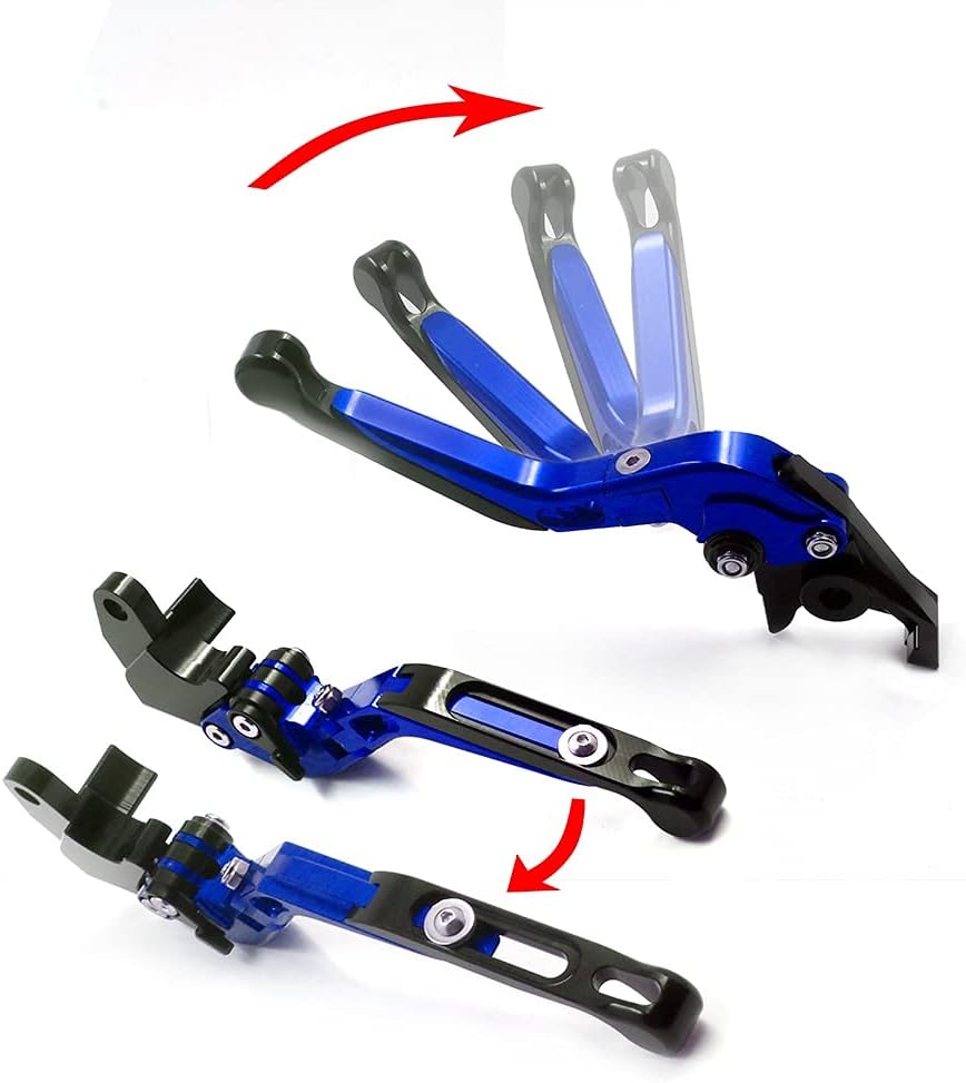 M para Benelli Jinpeng 502 TRK502 TRK 502X 2018-2023 motocicleta CNC ajustable extensible manillar palanca de embrague de freno plegable Y (Color