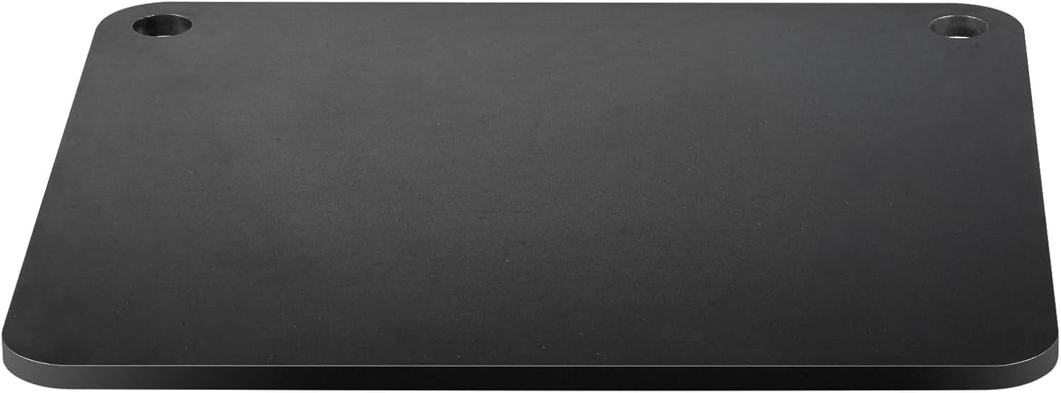 VEVOR Acero para pizza, placa de acero para pizza de 16 x 14.5 x 14 pulgadas para horno, piedra para hornear pizza de acero al carbono previamente