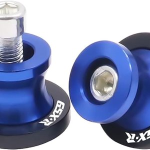 Motocicleta Swing Arm Sliders Carretes 2 unids 8MM CNC Swing Arm Stand Tornillo para Suzuki GSXR 125 250 300 600 750 1000 Azul Motocicleta Swing Arm Sliders Carretes 2 unids 8MM CNC Swing Arm Stand Tornillo para Suzuki GSXR 125 250 300 600 750 1000 Azul