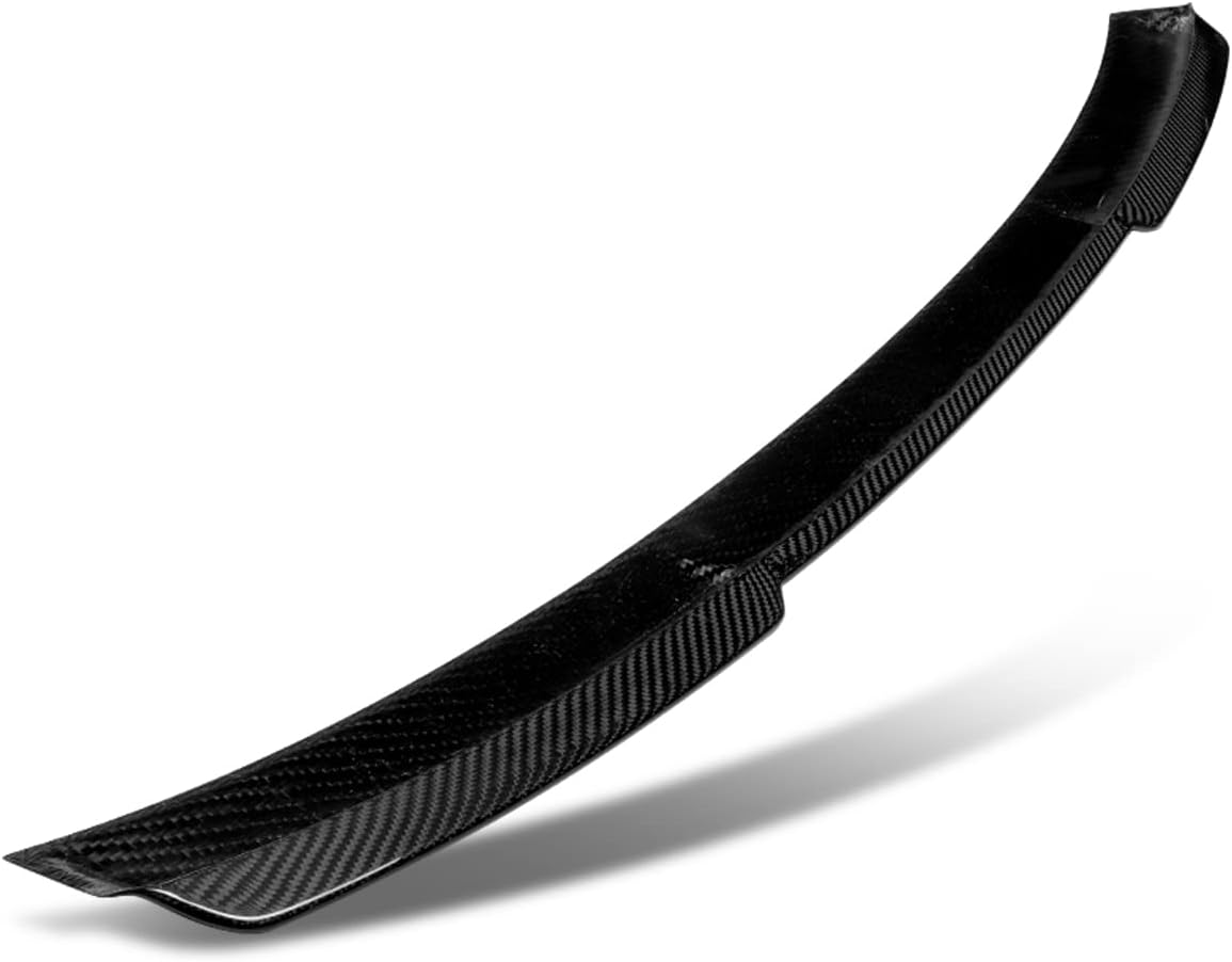 DNA MOTORING 2-RSP-6431-CF – Alerón de techo de fibra de carbono compatible con Honda Civic Sedan 2022-2023, color negro