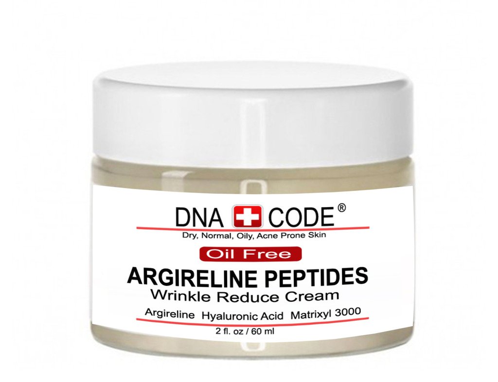 Libre de aceite sin aguja alternativa, péptidos de argirelina puros Winkle Reduce la crema-ácido hialurónico+ Matrixyl 3000