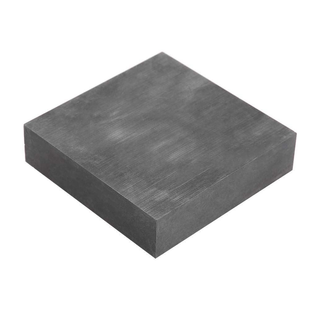 Bloque de grafito, placa de grafito de alta purezadensidadtenacidad en blanco, placa de grafito de alta densidad para fabricación de joyas, 4
