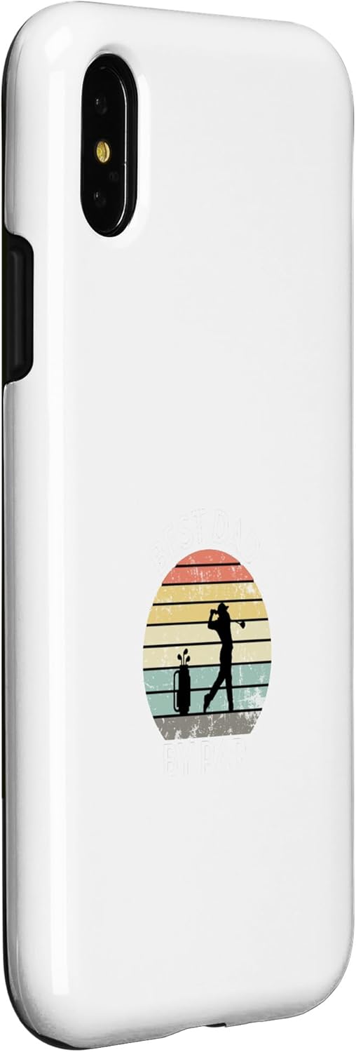 iPhone XXS Best Dad By Par Funny Golf Lover Case