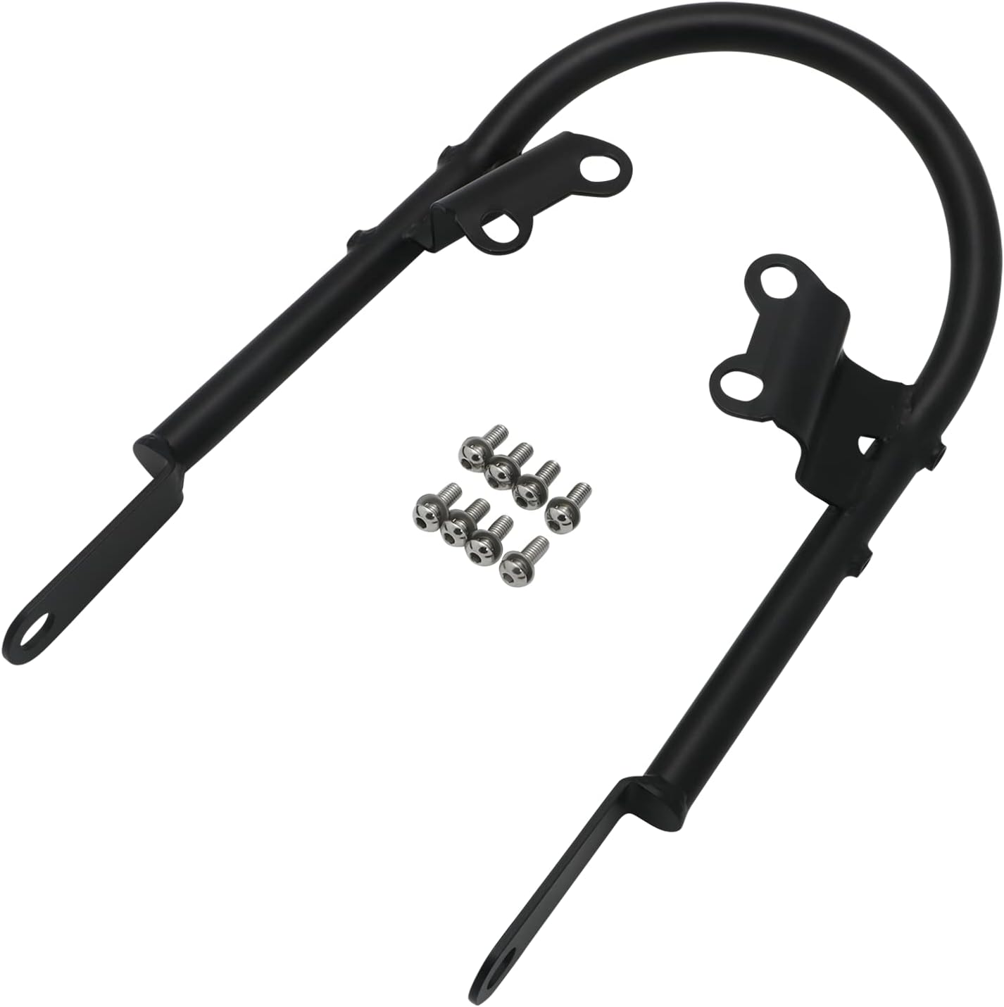 Barra de respaldo Sissy Bar Portaequipajes Asa del asiento trasero Barra de agarre para Triumph Bonneville T100 T120 Street Speed Twin Scrambler