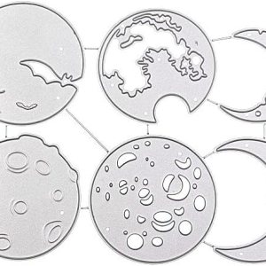 DIY Luna en forma de corte de metal troqueles plantilla álbum de recortes álbum de fotos decorativo de papel de felicitación que hace tarjetas de DIY Luna en forma de corte de metal troqueles plantilla álbum de recortes álbum de fotos decorativo de papel de felicitación que hace tarjetas de