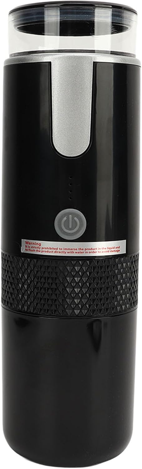 Máquina de café espresso portátil, cafetera de viaje compatible con cápsulas NS y café molido, máquina de café espresso portátil operada manualmente
