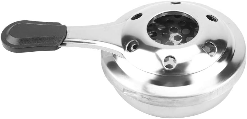Mini quemador de estufa de alcohol, quemador de fondue portátil de acero inoxidable para acampar al aire libre, olla de cocina de pánico para