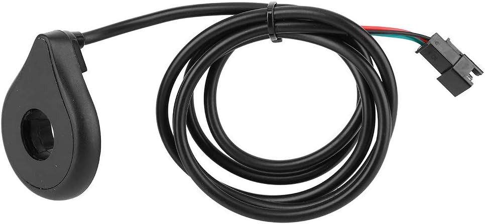 Sensor de asistencia de pedal de bicicleta, asistencia de pedal de bicicleta eléctrica ABS negro, 12 imanes, sensor de velocidad, sistema de