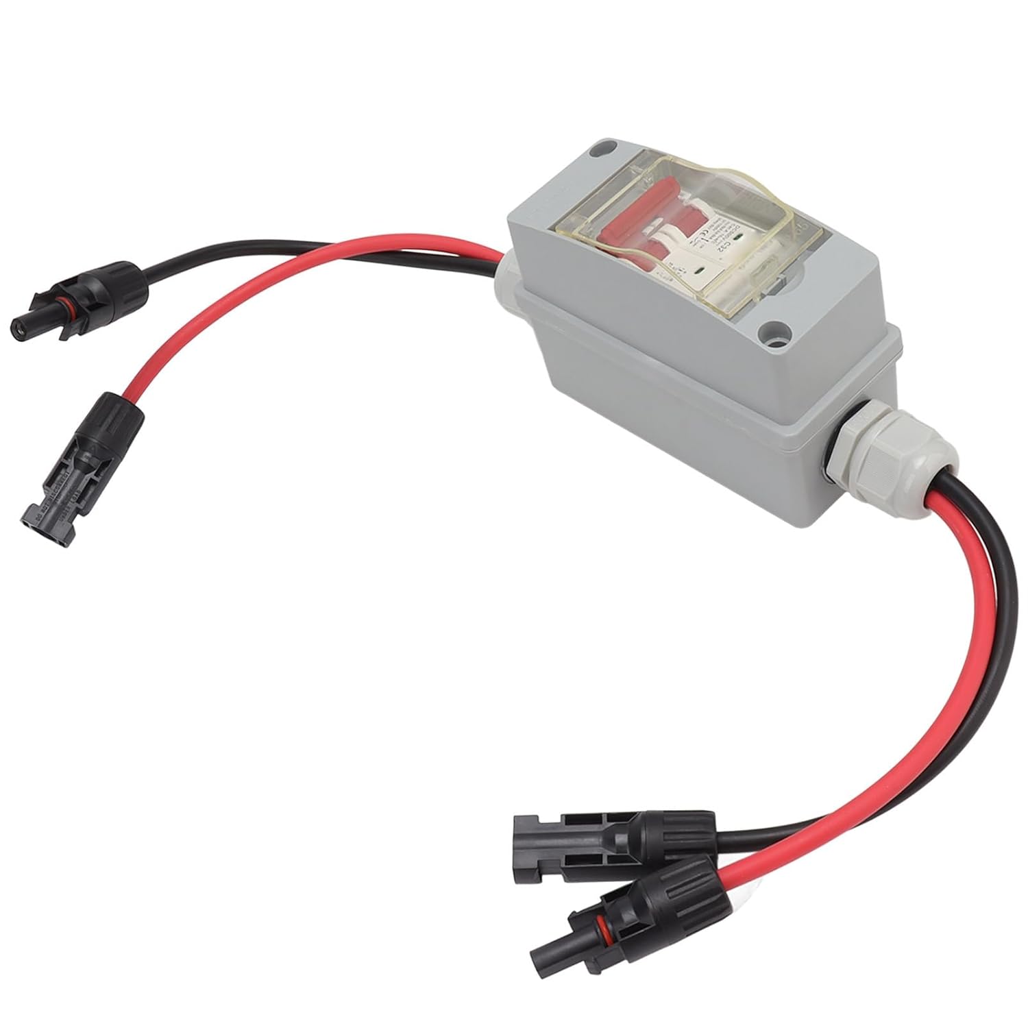 Interruptor de aire de panel solar 2P Interruptor de aire DC 500V 32A Interruptor de desconexión de energía solar con caja de distribución