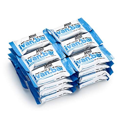 ivan.bar Barrita energética llena de proteínas, proporciona energía saludable, vegano, ingredientes totalmente naturales, sin soja, lácteos y gluten