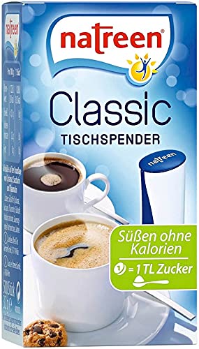 NATREEN Dispensador de mesa clásico 2×500 uds. – El edulcorante sin calorías para café y téPaíses Bajos