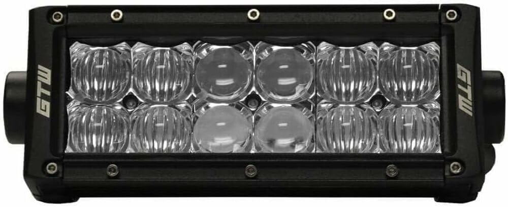GTW Barra de luz LED para carrito de golf de doble fila de 7.5 pulgadas