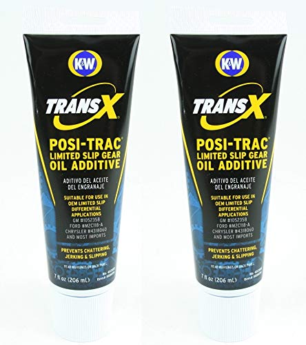OverstockDirect TransX PosiTrac Limited Slip Gear – Aditivo para aceite, 7 fl oz, 7.0 fl oz (paquete de 2)