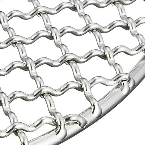 Sunrise Kitchen Supply – Rejilla redonda de acero inoxidable (sin pies) de 8 pulgadas